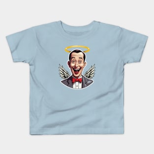 Pee Wee Herman Angel RIP Kids T-Shirt